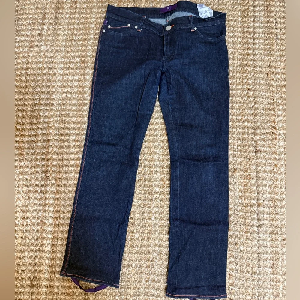 Victoria Beckham Denim Dark Wash Jean - SZ 31 - Picture 2 of 10